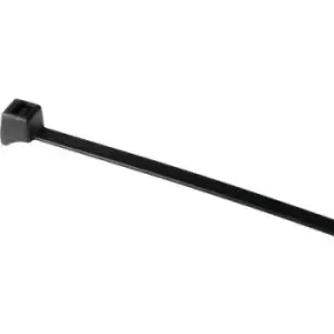 image of HellermannTyton 112-51960 CTT20R-PA66HS-BK Cable tie 101.60 mm 2.50 mm Black Heat-resistant 1000 pc(s)