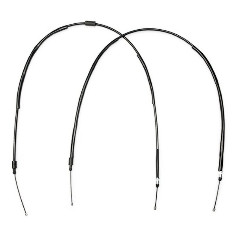 Image of RIDEX 124C1239 Brake Cable Rear, 1696/1430+1615/1350mm Cable,parking brake (124)