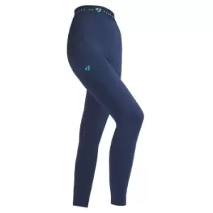 image of Aubrion Dutton Riding Tights Junior Girls - Blue