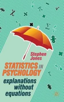 Image of Statistics in Psychology by Stephen Jones Paperback