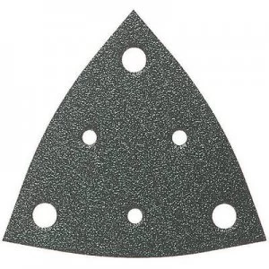 Image of Fein 63717114047 Delta grinder blade Hook-and-loop-backed, Punched Grit size 180 Width across corners 80 mm 5 pcs