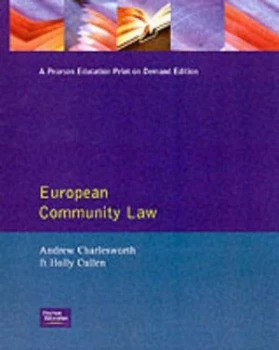 Image of European Community Law by A. Charlesworth Paperback