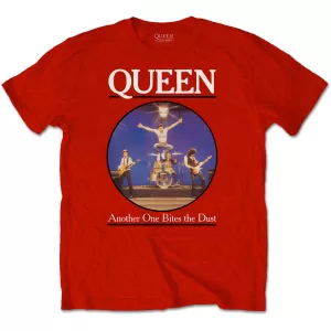 image of Queen - Another Bites The Dust Kids 11 - 12 Years T-Shirt - Red