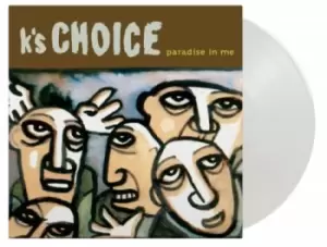 image of K's Choice Paradise In Me - Solid White Vinyl - Etched 2022 UK 2-LP vinyl set MOVLP1543