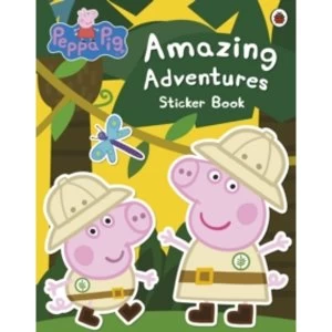 Image of Peppa Pig: Amazing Adventures Sticker Book by Penguin Books Ltd (Paperback, 2012)