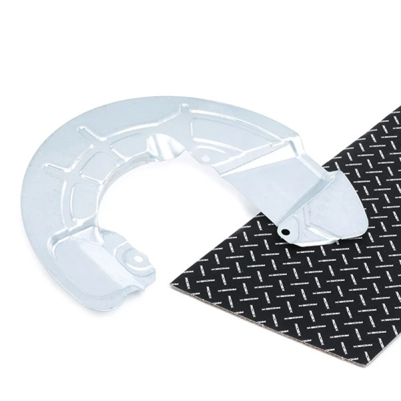 Image of RIDEX 1330S0058 Brake Disc Back Plate Rear Axle Left Splash Panel,brake disc (1330)