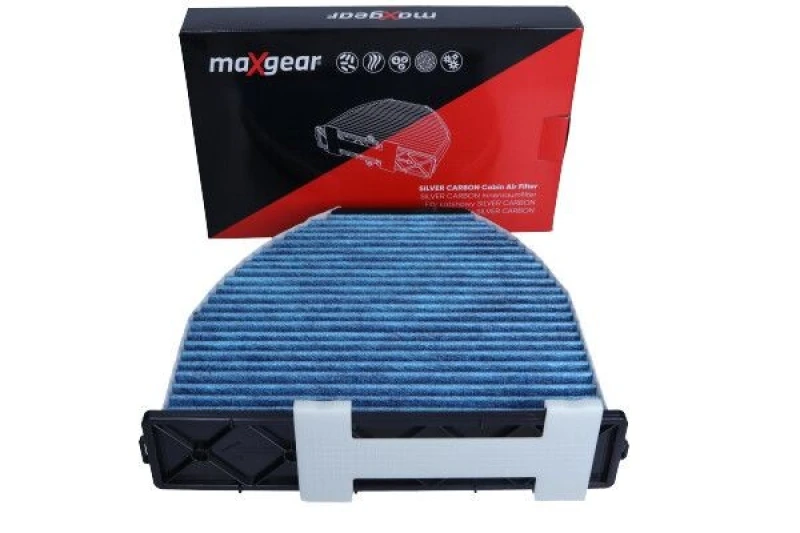 Image of MAXGEAR 26-1831 Pollen filter SILVER CARBON with anti-allergic effect Filter,interior air (424)