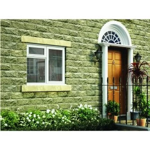 image of Wickes White Timber Casement Window - RH Side Hung and Top Hung 1195 x 1195mm