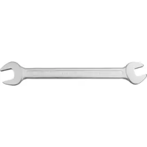 image of Metric Open Ended Spanner, Double End, Chrome Vanadium Steel, 11MM X 13MM