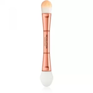 Image of Revolution Skincare Brush Face Mask Application Brush Double-Sided