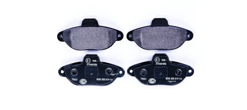 Image of HELLA Brake pad set HELLA 8DB 355 019-161