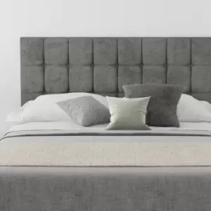 Image of Sinatra Upholstered Headboard, Kimiyo Linen, Granite - Headboard 60cm Size King (150x200)