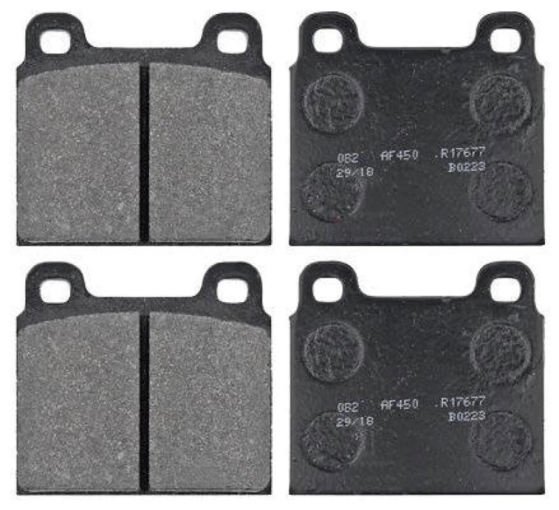 Image of A.B.S. 36025/1 Brake pad set without integrated wear sensor Brake Pad Set,disc brake (402)