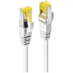 image of LINDY 47323 RJ45 Network cable, patch cable CAT 6a (CAT 7 cable) S/FTP 1.50 m White