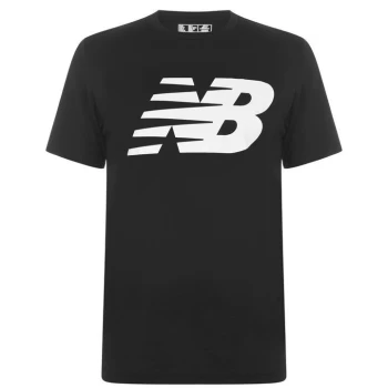Image of New Balance Graphic QT T Shirt Mens - Black