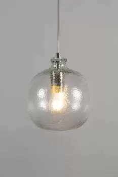 image of Alfie Bobble Glass Ceiling Pendant Light