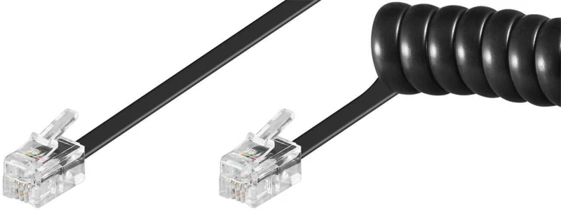 Image of Microconnect MPK10200 telephone cable 2m Black