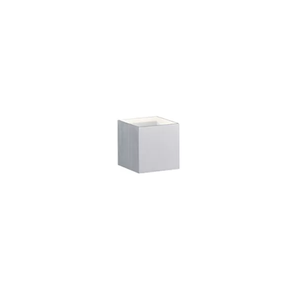 Image of Louis Modern Up & Down Wall Lamp Brushed aluminium 3000K
