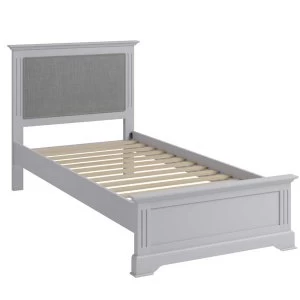 Image of Bingley Single Bed Frame - Grey