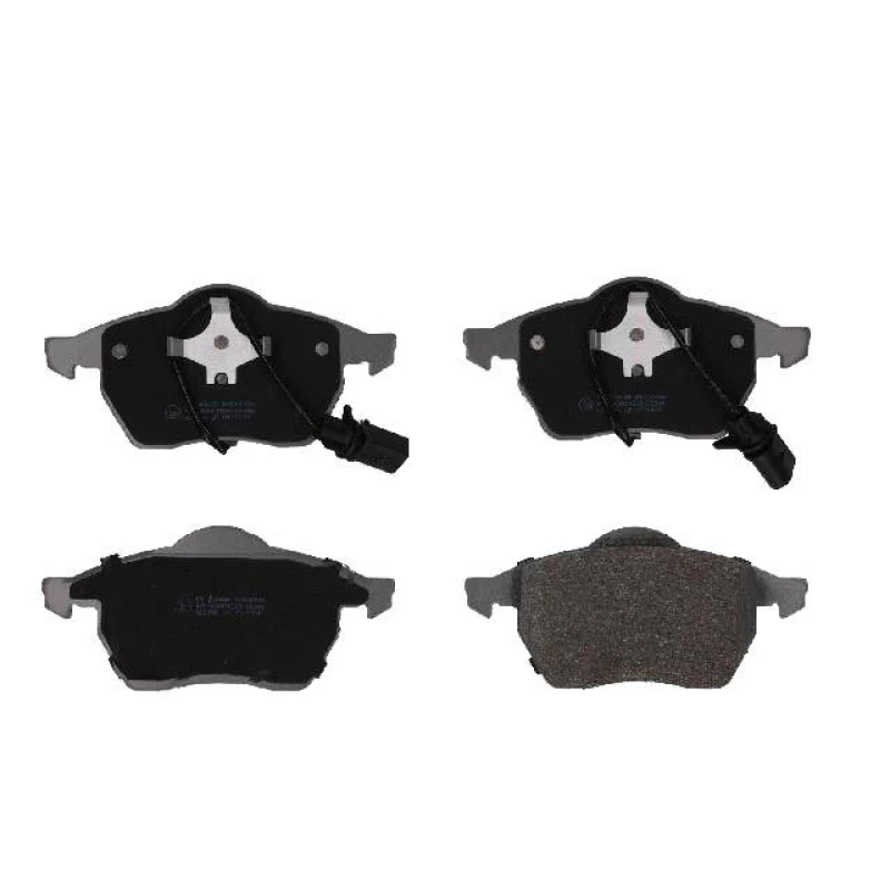 Image of ASHIKA 50-00-0004 Brake pad set Front Axle, with integrated wear warning contact Brake Pad Set,disc brake (402)