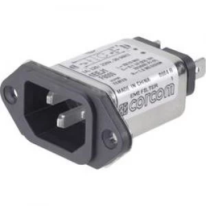 Image of Mains filter IEC socket 250 V AC 10 A 0.086 mH