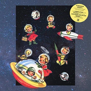 Image of Various Artists - Elswhere Junior I : A Collection Of Cosmic Children Songs - Launched And Landed By Sofa - Repress Co Vinyl