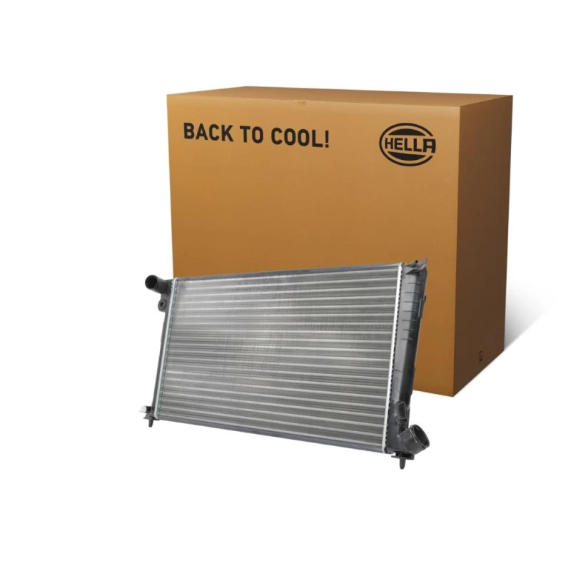 Image of HELLA Engine radiator HELLA 8MK 366 301-581