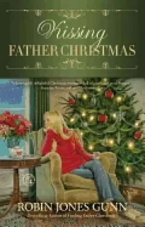 Image of kissing father christmas