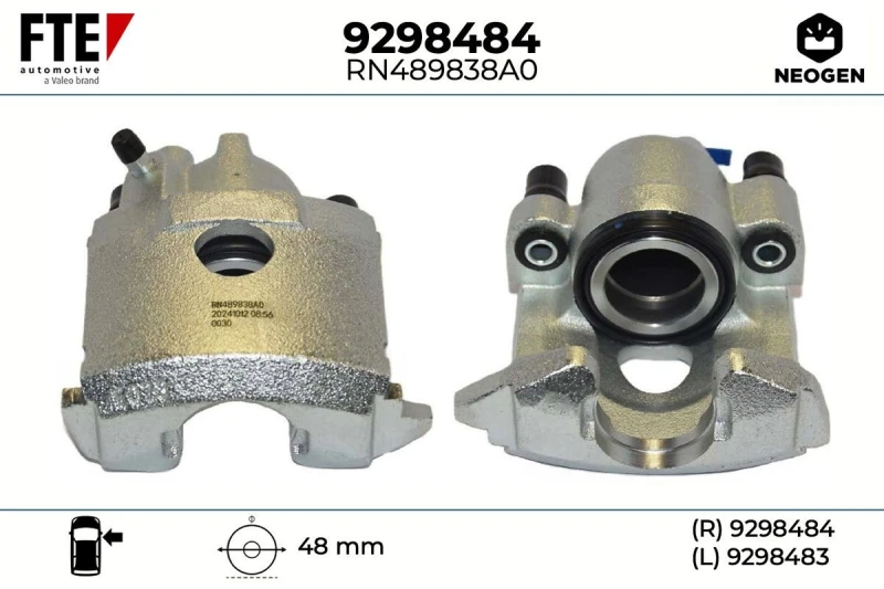 Image of Brake caliper FTE 9298484