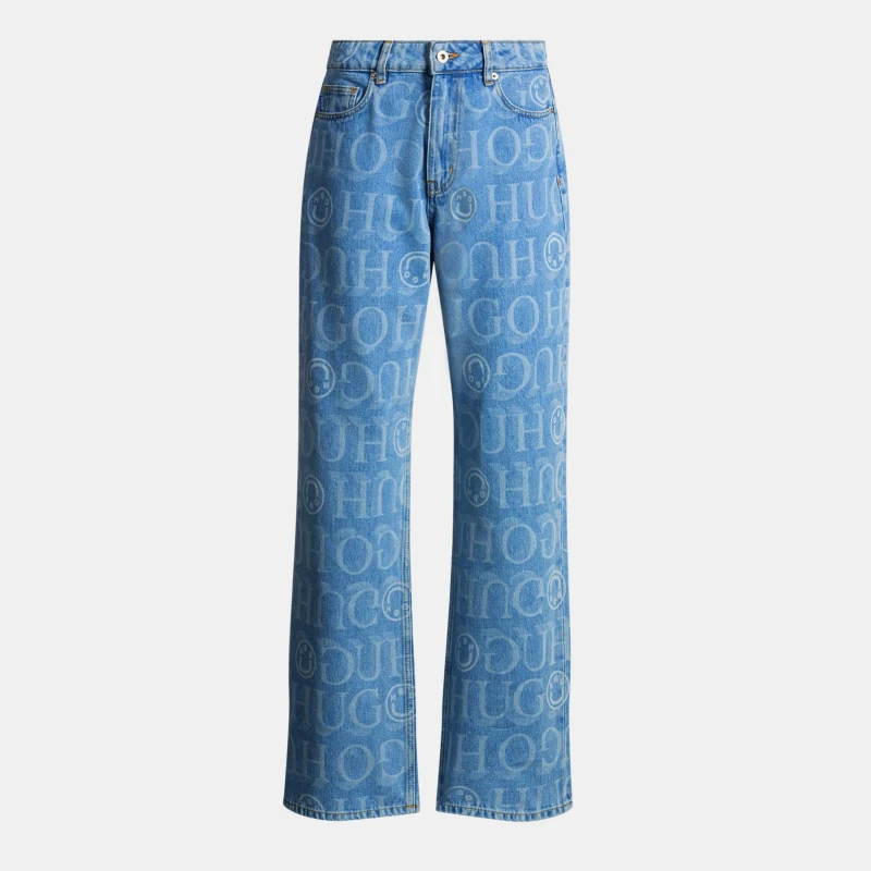 Image of Hugo Elyah Straight Jeans Womens Open Misc female 26W 32L