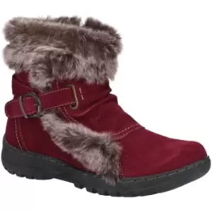 Image of Fleet & Foster Womens Ginny Leather Warm Casual Ankle Boots UK Size 8 (EU 41)
