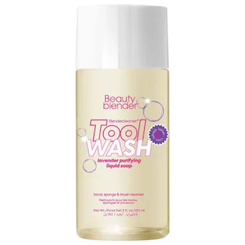 Image of beautyblender Blendercleanser Liquid Lavender Scented Sponge & Brush Cleanser 3 oz.