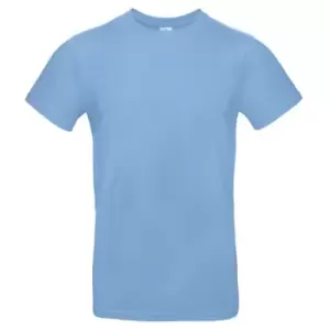 image of B&C Mens #E190 Tee (2XL) (Sky Blue)