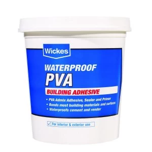 image of Wickes Waterproof PVA Building Adhesive - 1L