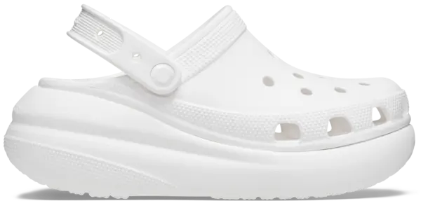 Image of Crocs Unisex Crush Clogs White W8/M7