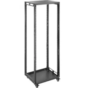 Image of Vevor Open Frame Server Rack Network Server Rack 25u 4 Post 19" Steel Relay Rack