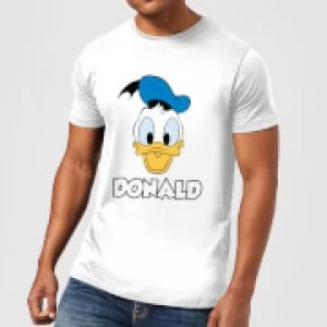 Image of Disney Mickey Mouse Donald Face T-Shirt - White