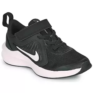 Image of Nike DOWNSHIFTER 10 PS boys's Childrens Sports Trainers (Shoes) in Black - Sizes 10.5 kid,2.5 kid