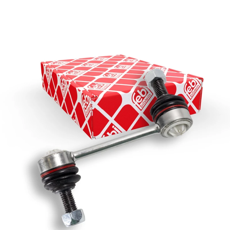 Image of FEBI BILSTEIN 27421 Anti-roll bar link OE Turbo NEW Steel Link Stabiliser (3229)