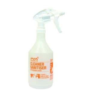 image of PVA Cleaner Sanitiser Trigger Spray Bottle PVAC4