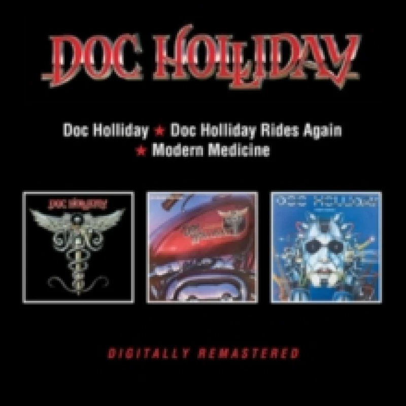 Image of Doc Holliday/Doc Holliday Rides Again/Modern Medicine CD / Album (Jewel Case)