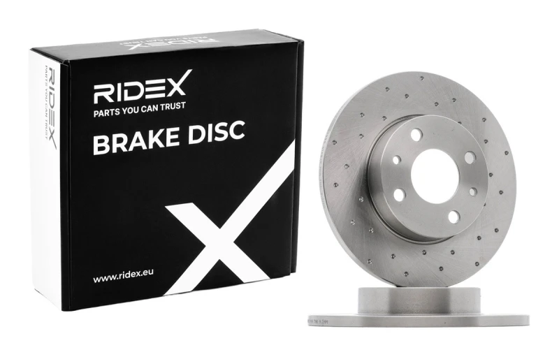 Image of Brake disc RIDEX 82B1687