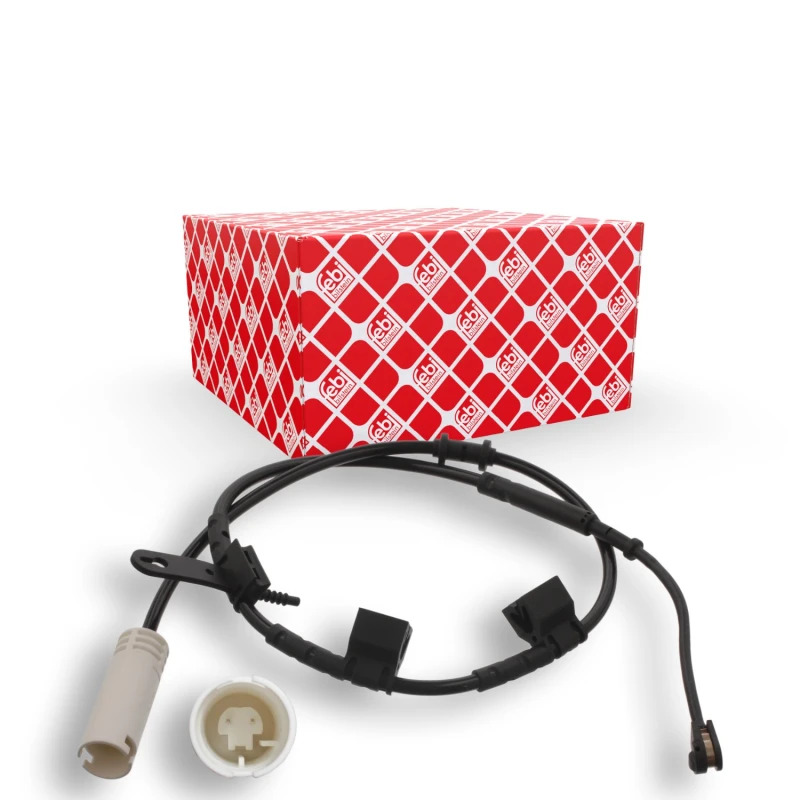 Image of FEBI BILSTEIN 37728 Brake Pad Wear Sensor Front Axle Warning Contact,brake pad wear (407)