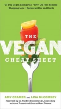 Image of The Vegan Cheat Sheet by Amy Cramer Lisa Mccomsey Paperback