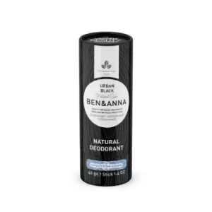 image of Ben and Anna Urban Black Deodorant Stick 40g