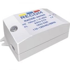 Constant current LED driver 6 W 350 mA 22 Vdc Rec