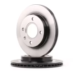 Image of TRW Brake disc FORD,MAZDA DF2753 1018277,1019604,1066271 Brake rotor,Brake discs,Brake rotors 1107768,1320581,1320582,1473005,1524589,4071714,4084226
