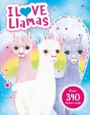 Image of I love llamas by