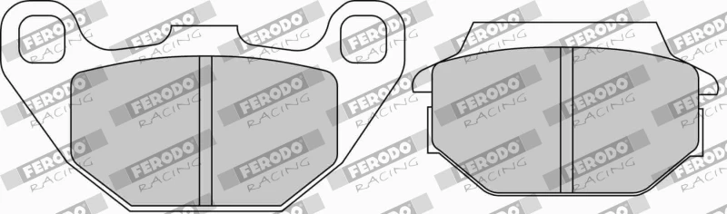 Image of Brake pad set FERODO RACING FDB2096EF