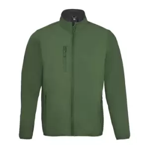 Image of SOLS Mens Radian Soft Shell Jacket (3XL) (Forest Green)